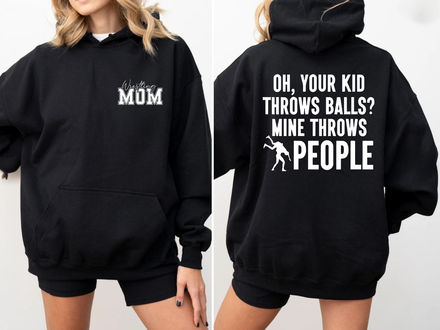 My Kid Throws People Hoodie