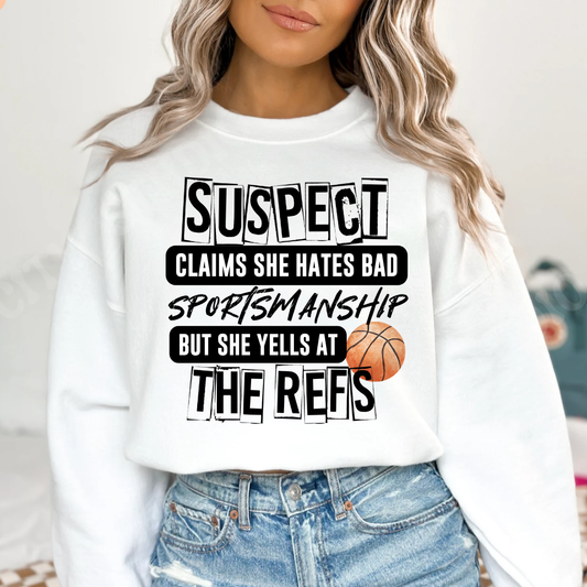 Basketball Mom Suspect Claim Shirt