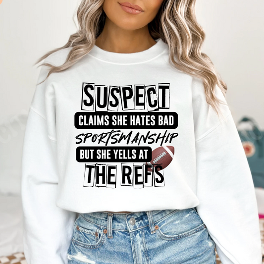 Football Mom Suspect Claim Shirt